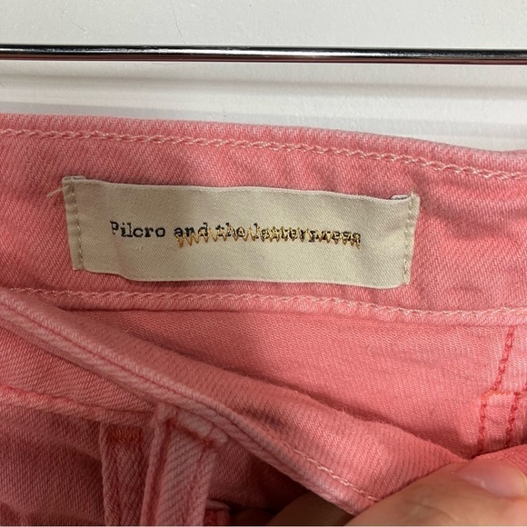 Pilcro and the letter press peach stet shorts size 29 - Picture 3 of 6
